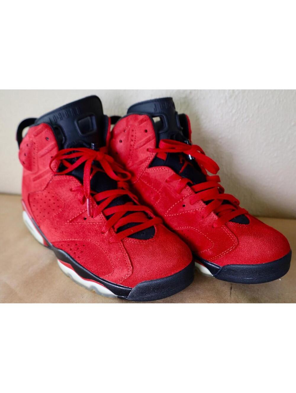 Size 9 - Air Jordan 6 Retro Toro Bravo Mens With Box Certificate of Authenticity
